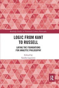 Enlarge image Cover: Logic from Kant to Russell - Routledge