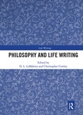 Cover: Philosophy and Life Writing - Routledge