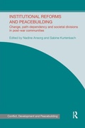 Cover: Institutional Reforms and Peacebuilding - Routledge