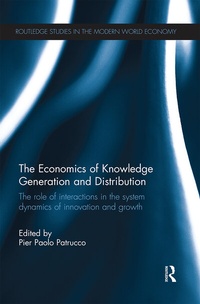 Abbildung von: The Economics of Knowledge Generation and Distribution - Routledge