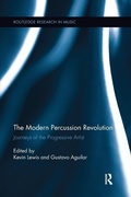 Cover: The Modern Percussion Revolution - Routledge