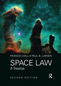 Cover: Space Law - Routledge
