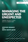 Cover: Managing the Urgent and Unexpected - Routledge