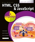 Cover: HTML, CSS & JavaScript in easy steps - In Easy Steps Limited