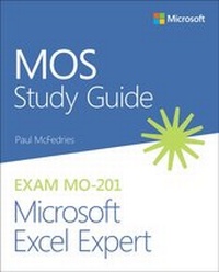 Abbildung von: MOS Study Guide for Microsoft Excel Expert Exam MO-201 - Addison Wesley