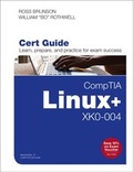 Cover: CompTIA Linux+ XK0-004 Cert Guide - Pearson It Certification