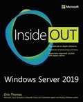 Cover: Windows Server 2019 Inside Out - Addison Wesley
