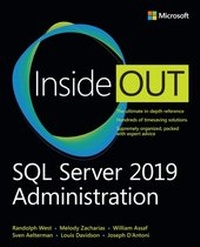 Abbildung von: SQL Server 2019 Administration Inside Out - Addison Wesley