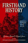 Cover: Firsthand History - Warbler Press
