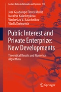 Cover: Public Interest and Private Enterprize: New Developments - Springer