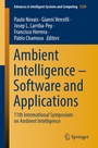 Cover: Ambient Intelligence - Software and Applications - Springer