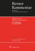 Cover: Obligationenrecht. Die Verj&auml;hrung Art. 127-142 OR - St&auml;mpfli Verlag