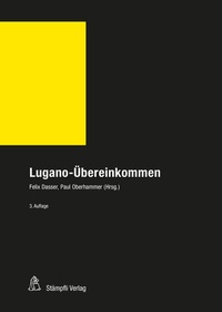 Abbildung von: Lugano-Übereinkommen (LugÜ) - Stämpfli Verlag