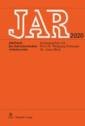 Cover: JAR 2020 - St&auml;mpfli Verlag AG