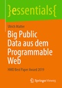 Cover: Big Public Data aus dem Programmable Web - Springer Vieweg