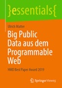 Cover: Big Public Data aus dem Programmable Web - Springer Vieweg