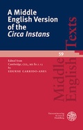Cover: A Middle English Version of the 'Circa Instans' - Universit&auml;tsverlag Winter