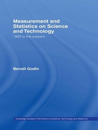 Enlarge image Cover: Measurement and Statistics on Science and Technology - Routledge