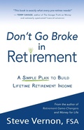 Cover: Don't Go Broke in Retirement: A Simple Plan to Build Lifetime Retirement Income - Rest-Of-Life Communications