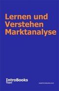 Cover: Lernen und Verstehen Marktanalyse - IntroBooks