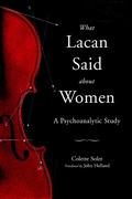 Cover: What Lacan Said About Women - Other Press