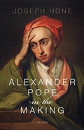 Cover: Alexander Pope in the Making - Oxford University Press