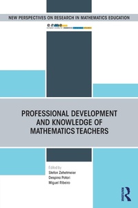 Abbildung von: Professional Development and Knowledge of Mathematics Teachers - Routledge