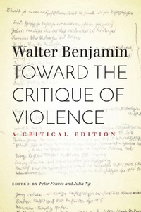 Enlarge image Cover: Toward the Critique of Violence - Stanford University Press