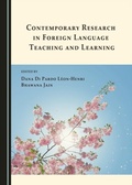 Cover: Contemporary Research in Foreign Language Teaching and Learning - Cambridge Scholars Publishing
