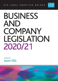 Abbildung von: Business and Company Legislation 2020/2021 - College of Law Publishing