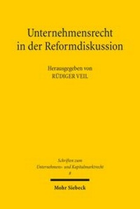 Abbildung von: Unternehmensrecht in der Reformdiskussion - Mohr Siebeck