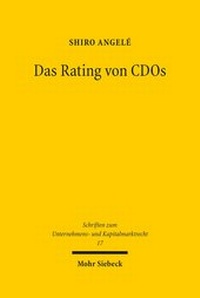Abbildung von: Das Rating von CDOs - Mohr Siebeck