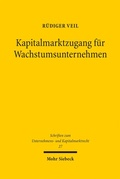 Cover: Kapitalmarktzugang f&uuml;r Wachstumsunternehmen - Mohr Siebeck