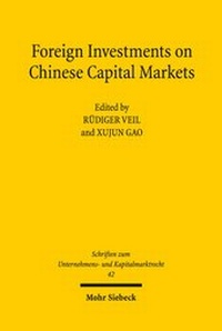 Abbildung von: Foreign Investments on Chinese Capital Markets - Mohr Siebeck