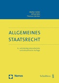 Cover: Allgemeines Staatsrecht - Schulthess Juristische Medien