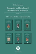 Cover: Biographie und Epochenstil im lateinischen Mittelalter - Hiersemann, A
