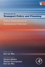 Cover: Policy Implications of Autonomous Vehicles - Academic Press