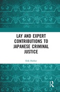 Bild: Lay and Expert Contributions to Japanese Criminal Justice - Routledge