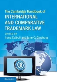 Abbildung von: The Cambridge Handbook of International and Comparative Trademark Law - Cambridge University Press