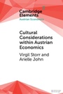 Cover: Cultural Considerations within Austrian Economics - Cambridge University Press
