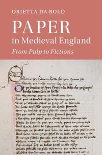 Enlarge image Cover: Paper in Medieval England - Cambridge University Press