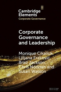 Abbildung von: Corporate Governance and Leadership - Cambridge University Press