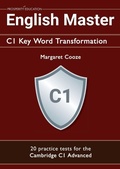 Cover: English Master C1 Key Word Transformation: 20 practice tests for the Cambridge C1 Advanced - Prosperity Education