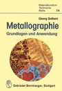 Cover: Metallographie - E. Schweizerbart'sche Verlagsbuchhandlung