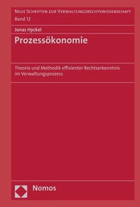 Abbildung von: Prozessökonomie - Nomos