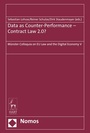 Cover: Data as Counter-Performance - Contract Law 2.0? - Nomos