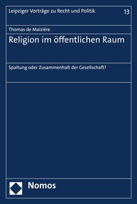 Abbildung von: Religion im öffentlichen Raum - Nomos