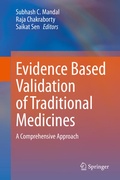 Cover: Evidence Based Validation of Traditional Medicines - Springer