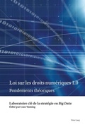 Cover: Loi sur les droits num&eacute;riques 1.0 - Peter Lang Verlag