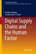 Cover: Digital Supply Chains and the Human Factor - Springer
